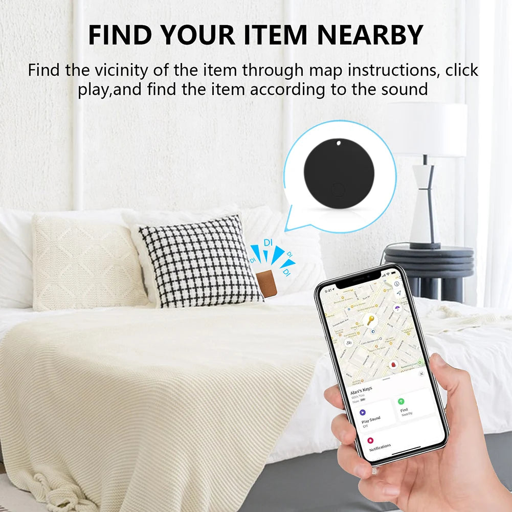 Bicycle Bell for Apple Airtag Bike Mount Bicycle Bell Waterproof Anti-Theft for Air Tag GPS Tracker under Bike Bell Holder