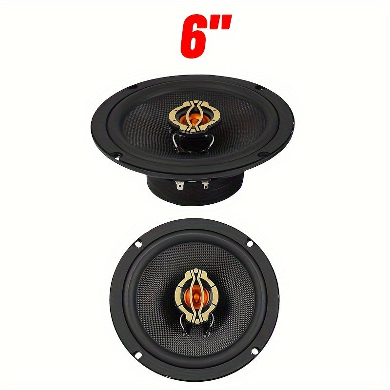 a pair 4-inch/5-inch/6.5-inch car high-mid-bass integrated car speaker - 600W/800W/1000W, 4 ohms, suitable for car audio modification