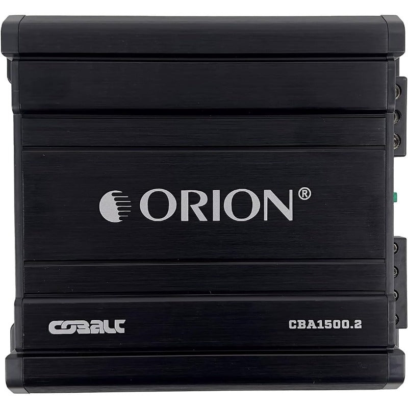 Cobalt Series CBA1500.2 High Efficiency 2Channel Class A B Amplifier for Car Audio Stereo 1500W High Output 2 4 Ohm Stable Adjustable Low High Pass Bass Boost MOSFET Power Supply