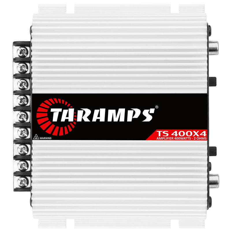 TS400X4 400W RMS 4 Channel Amplifier Ultra Compact Class D 2 Ohm Stable for Car Audio Systems Ships from USA