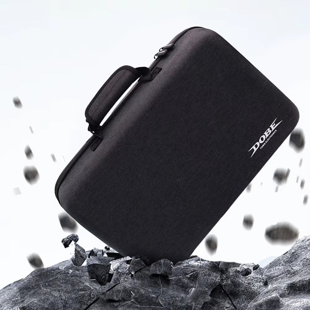 Hard Carrying Case for PS5 Slim Organizer Protective Case Large Capacity Storage Bag for Playstation 5 Slim Disc/Digital Edition