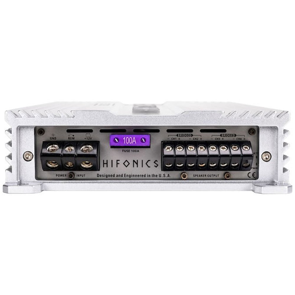 Hifonics Brutus Gamma Monoblock Super D Class Car Audio Sound System Subwoofer Speaker Amp Amplifier with Bass Knob