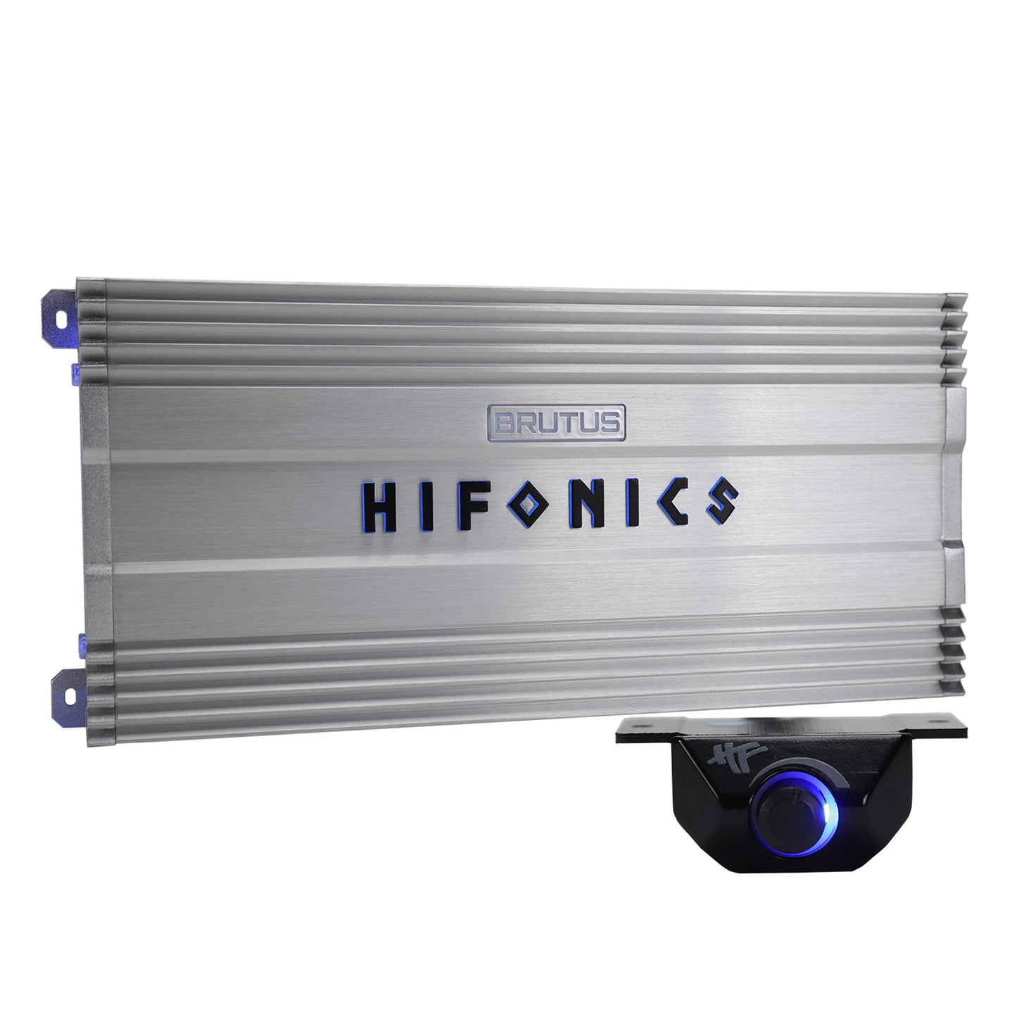 Hifonics Brutus Gamma Monoblock Super D Class Car Audio Sound System Subwoofer Speaker Amp Amplifier with Bass Knob