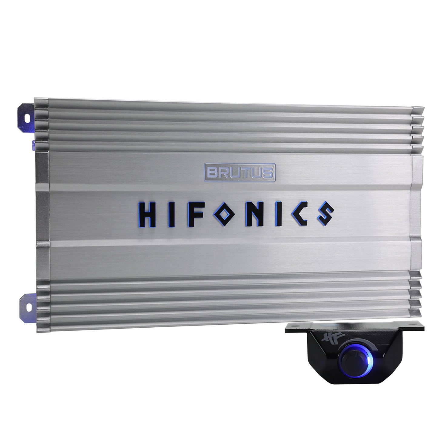 Hifonics Brutus Gamma Monoblock Super D Class Car Audio Sound System Subwoofer Speaker Amp Amplifier with Bass Knob