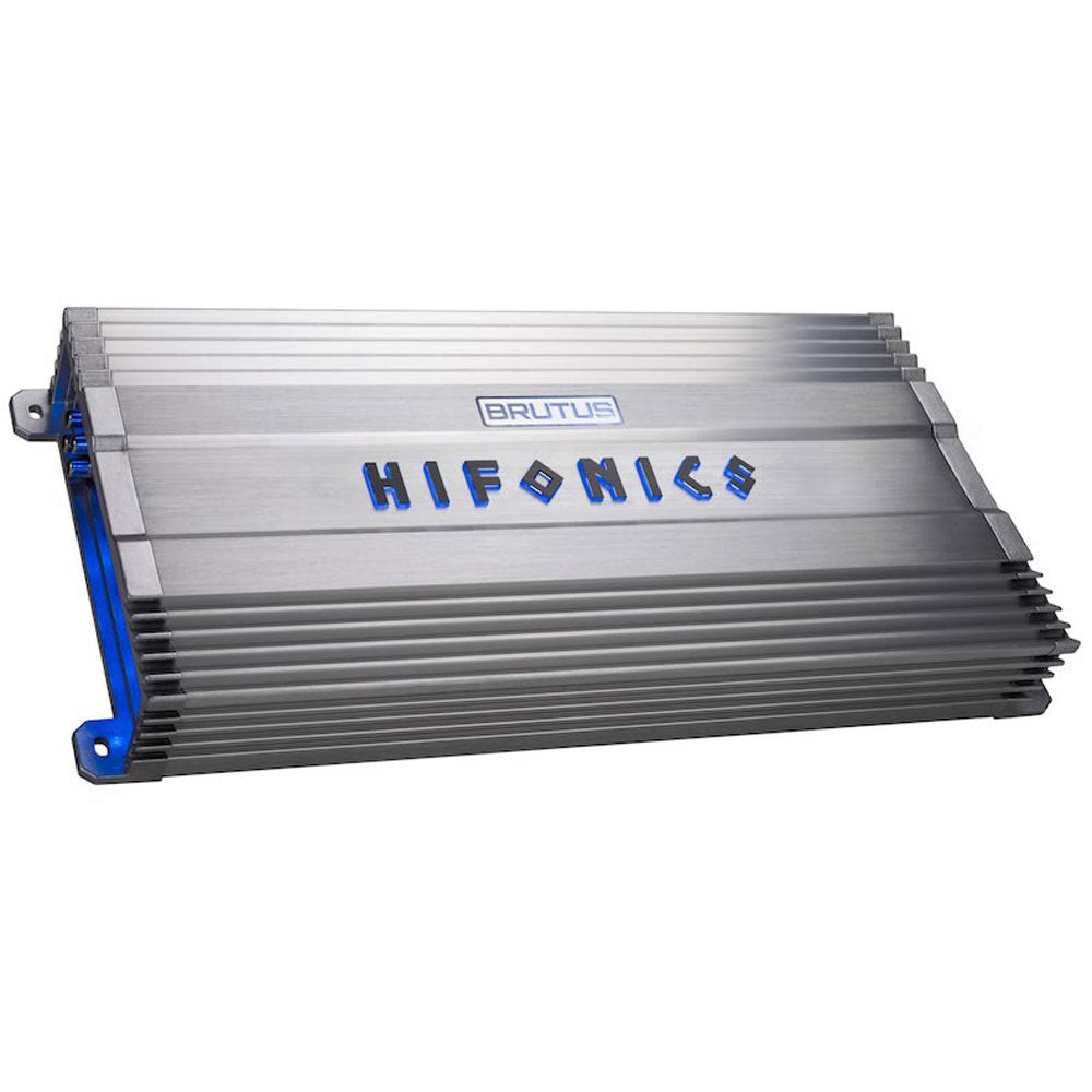 Hifonics Brutus Gamma Monoblock Super D Class Car Audio Sound System Subwoofer Speaker Amp Amplifier with Bass Knob