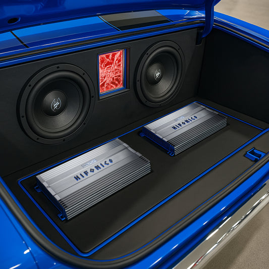 Hifonics BG-1900.1D Brutus Gamma Monoblock Super D Class 1900 Watt Car Audio Sound System Subwoofer Speaker Amp Amplifier with Bass Knob