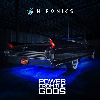 Hifonics Brutus Gamma Monoblock Super D Class Car Audio Sound System Subwoofer Speaker Amp Amplifier with Bass Knob