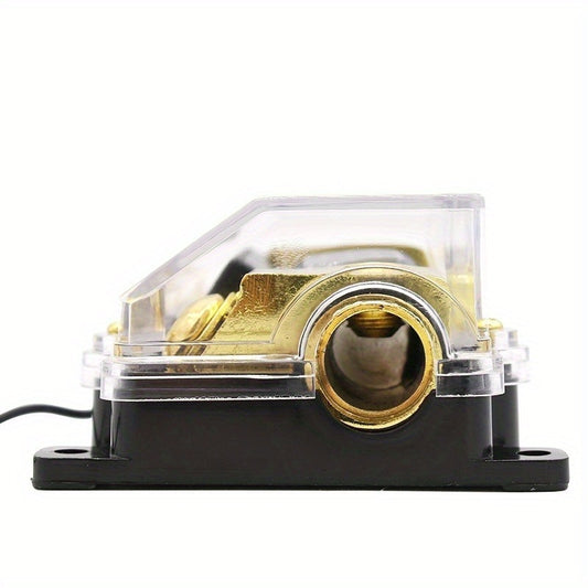 Car Audio Power Fuse Box With Display 150A Digital Circuit Breaker, Vehicle Audio Overload Protection Safety Device