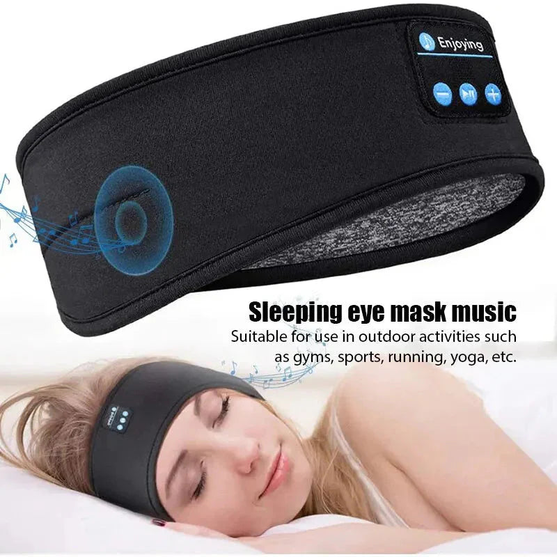 Bluetooth Sleep Headband – Wireless Headphones, Built-In Speakers, Comfortable Fabric, 10-Hour Battery Life by My Store