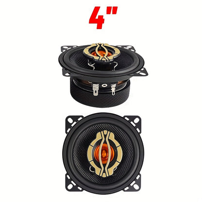 a pair 4-inch/5-inch/6.5-inch car high-mid-bass integrated car speaker - 600W/800W/1000W, 4 ohms, suitable for car audio modification