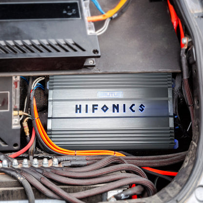 Hifonics Brutus Gamma Monoblock Super D Class Car Audio Sound System Subwoofer Speaker Amp Amplifier with Bass Knob