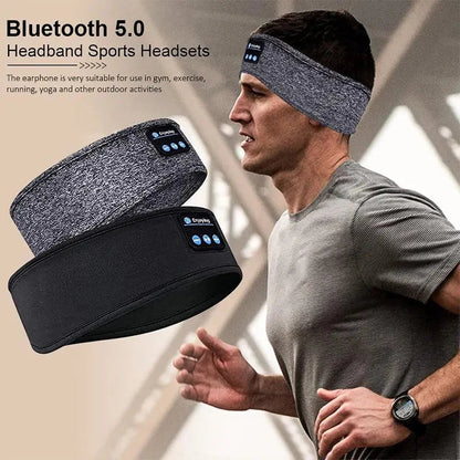 Bluetooth Sleep Headband – Wireless Headphones, Built-In Speakers, Comfortable Fabric, 10-Hour Battery Life by My Store