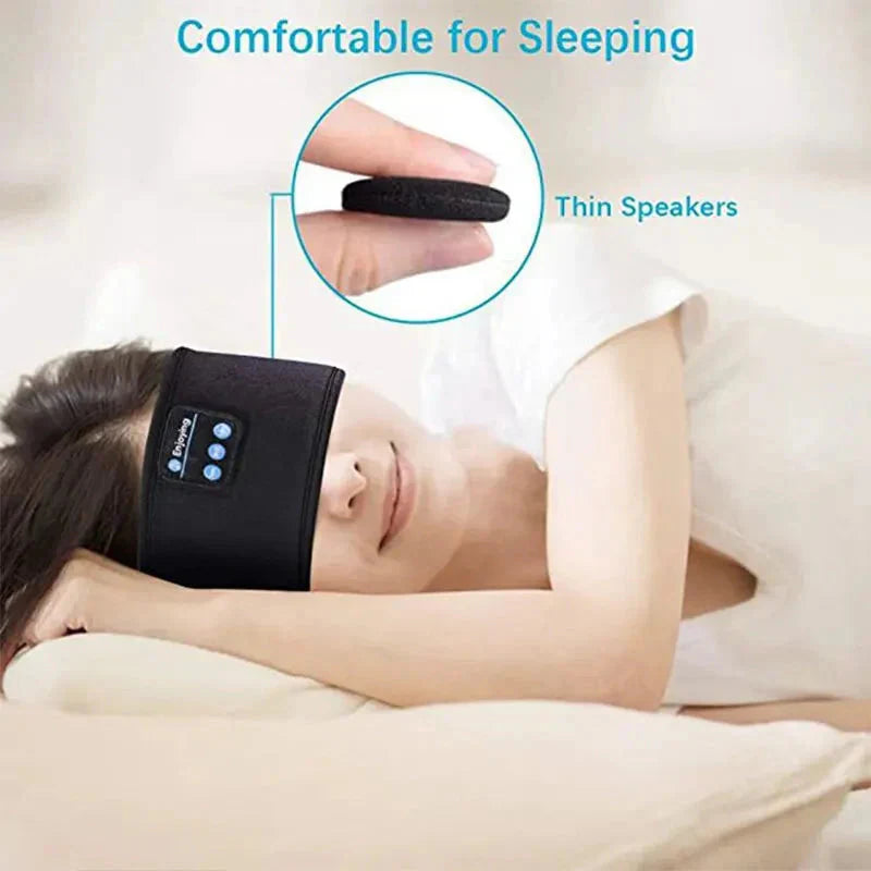 Bluetooth Sleep Headband – Wireless Headphones, Built-In Speakers, Comfortable Fabric, 10-Hour Battery Life by My Store