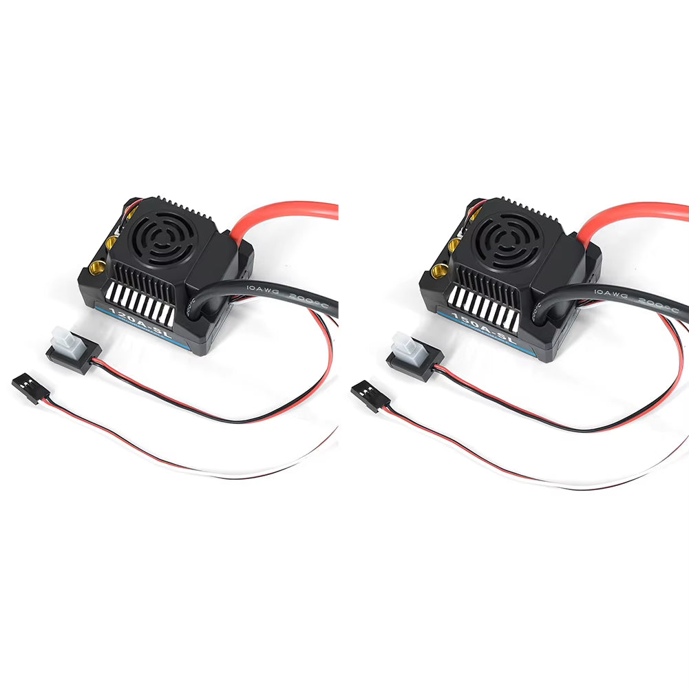 120A-SL 150A-SL 2-4S Brushless Motor ESC Sensorless RC Model ESC with 5A/5.8V BEC for 1/8 RC Car Off-Road Buggy Monster Boat Toy