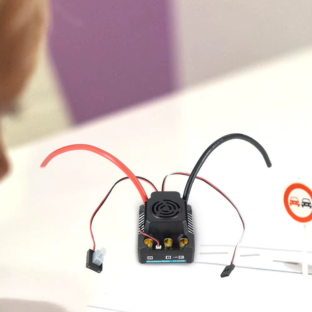 120A-SL 150A-SL 2-4S Brushless Motor ESC Sensorless RC Model ESC with 5A/5.8V BEC for 1/8 RC Car Off-Road Buggy Monster Boat Toy
